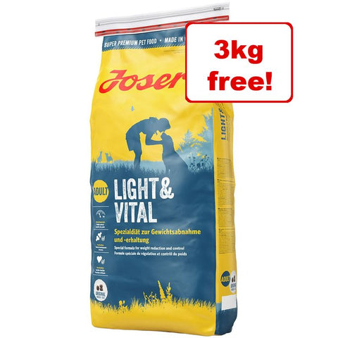15kg Josera Dry Dog Food – 12 + 3 Free!* Pet Supplies