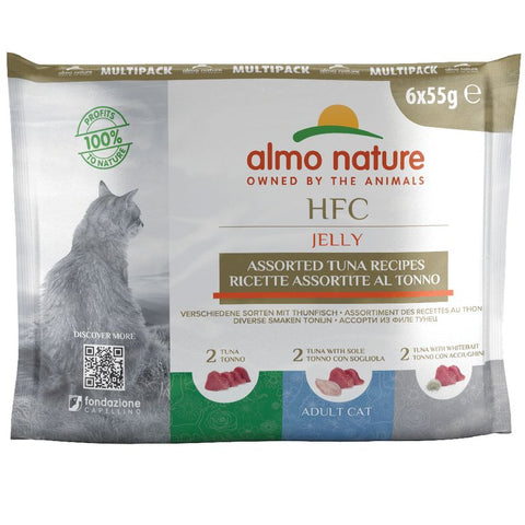 Almo Nature HFC Natural Pouches 6 x 55g Pet Supplies