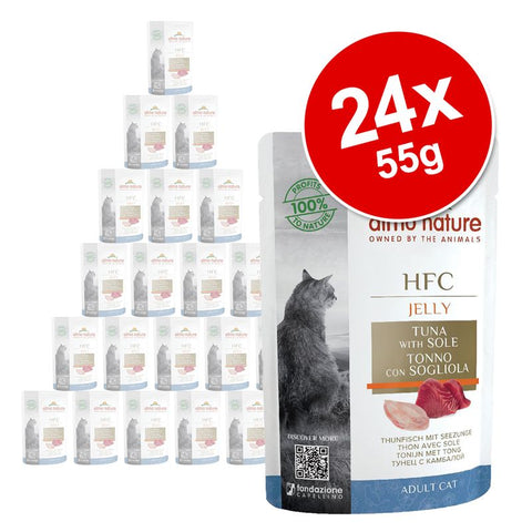 Almo Nature HFC Natural Pouches Saver Pack 24 x 55g Pet Supplies