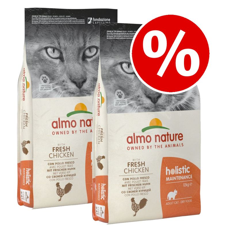 Almo Nature Holistic Economy Packs 2 x 12kg Pet Supplies