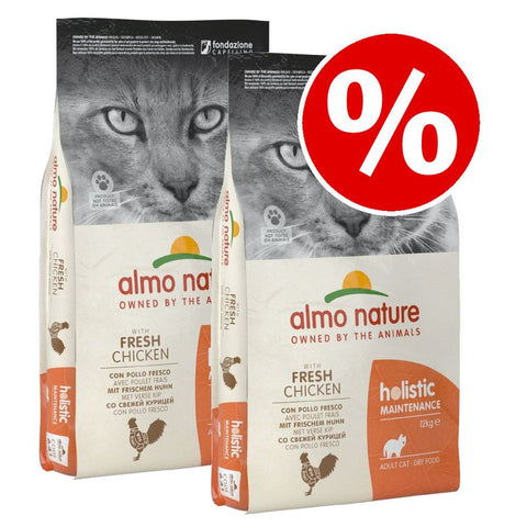 Almo Nature Holistic Economy Packs 2 x 12kg Pet Supplies