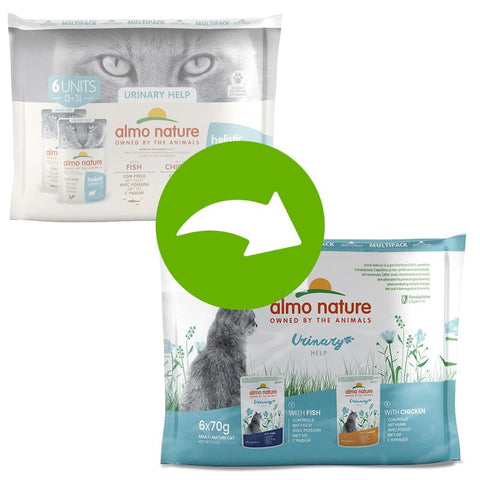 Almo Nature Holistic Urinary Help Pouches 70g Pet Supplies