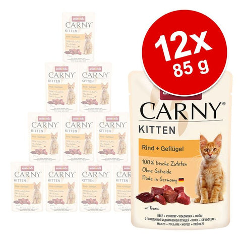 Animonda Carny Kitten Pouch 12 x 85g Pet Supplies