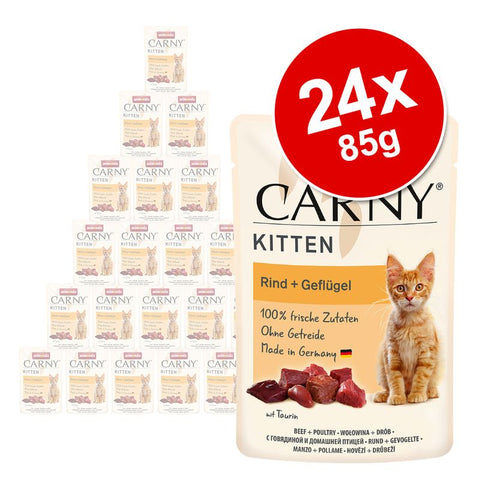 Animonda Carny Kitten Pouch Saver Pack 24 x 85g Pet Supplies