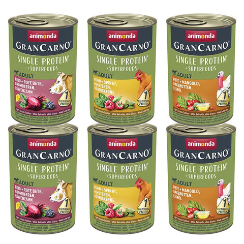 Animonda GranCarno Superfoods Adult Mixed Pack Pet Supplies
