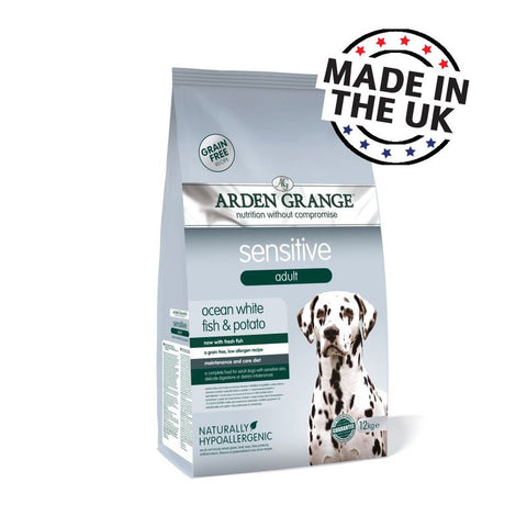 Arden Grange Sensitive Adult - Grain-Free Ocean White Fish & Potato Pet Supplies