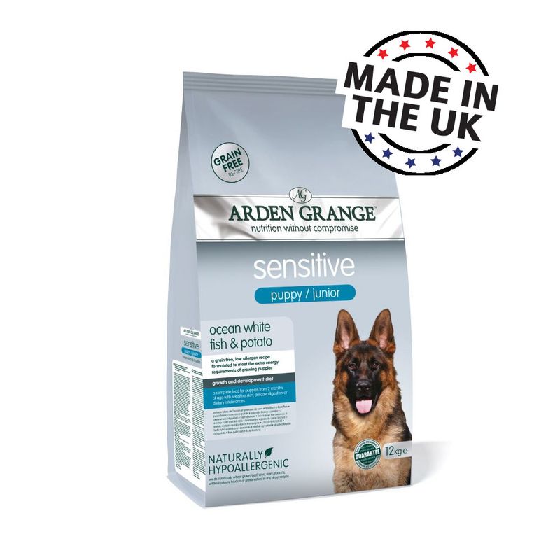 Arden Grange Sensitive Puppy/Junior - Grain-Free Ocean White Fish & Potato Pet Supplies