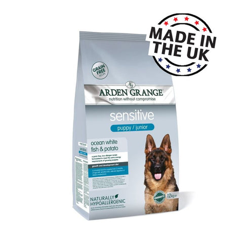 Arden Grange Sensitive Puppy/Junior - Grain-Free Ocean White Fish & Potato Pet Supplies