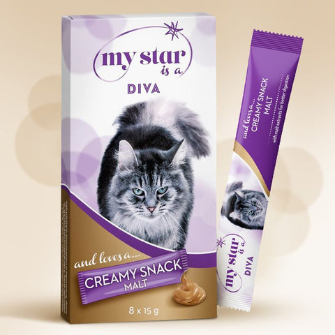 As an Add-on: My Star Creamy Snack 8 x 15g Pet Supplies
