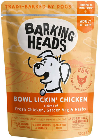 Barking Heads Bowl Lickin’ Chicken Pet Supplies