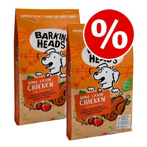 Barking Heads Dry Food Economy Pack 2 x 12kg Pet Supplies
