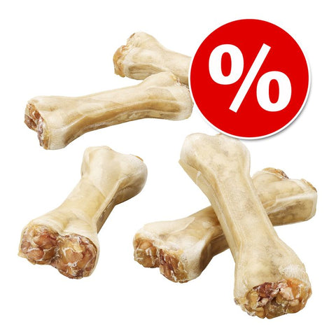 Barkoo Chew Bones with Pizzle Filling Saver Pack Pet Supplies