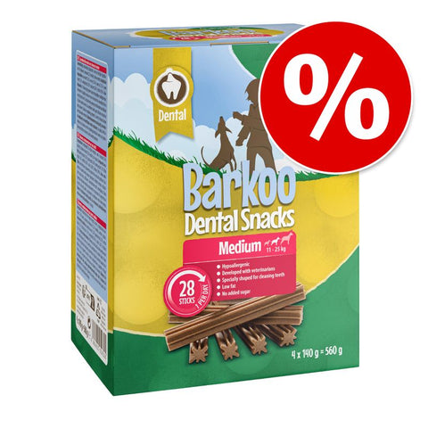 Barkoo Dental Snacks Grain-Free Saver Pack Pet Supplies