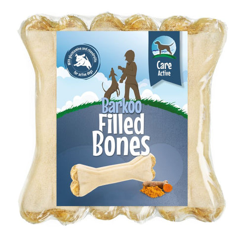 Barkoo Filled Chew Bone – Active (with Glucosamine) Pet Supplies