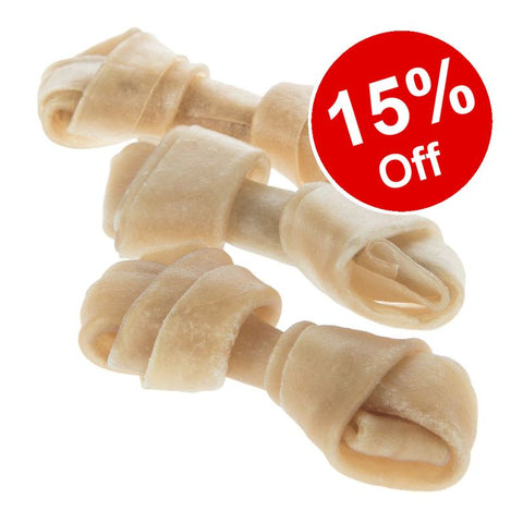 Barkoo Knotted Bone Dog Treats - 15% Off!* Pet Supplies