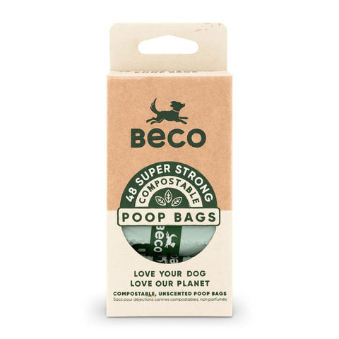 Beco Unscented Compostable Dog Poop Bags Pet Supplies