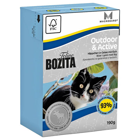 Bozita Feline Tetra Pak Package 6 x 190g Pet Supplies