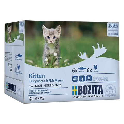Bozita Kitten Chunks in Sauce Pouches 12 x 85g Pet Supplies