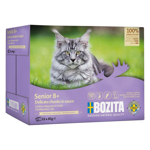 Bozita Morsels in Sauce Senior 8+ 12 x 85g Pet Supplies