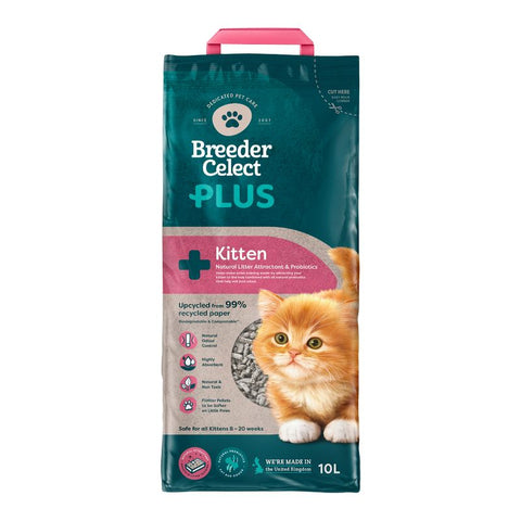 Breeder Celect Plus Probiotic Kitten Litter Pet Supplies