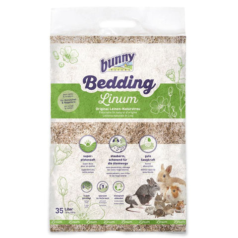 Bunny Bed O'Linum Natural Linen Bedding Pet Supplies