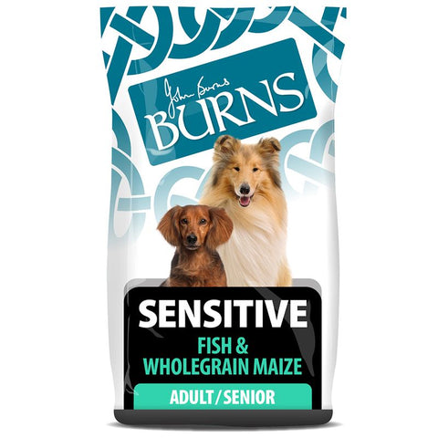 Burns Adult & Senior Sensitive - Fish & Wholegrain Maize Pet Supplies