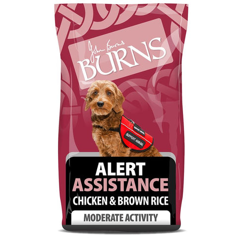 Burns Alert Assistance - Chicken & Brown Rice Pet Supplies