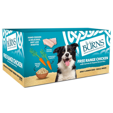 Burns Free Range Chicken with Carrots & Organic Brown Rice Pet Supplies