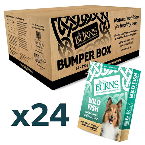 Burns Wild Fish with Carrots and Organic Brown Rice Pet Supplies