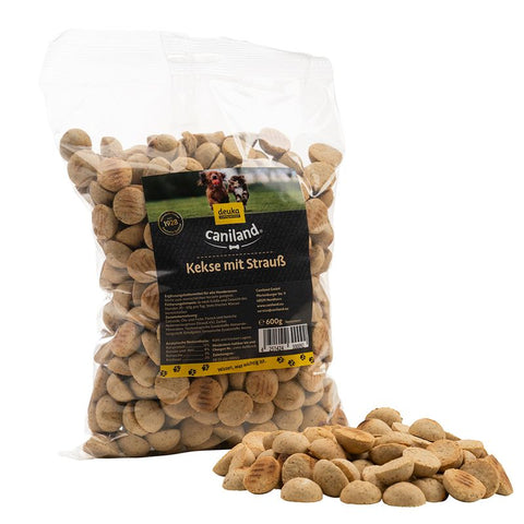 CANIBIT Ostrich Biscuits Pet Supplies