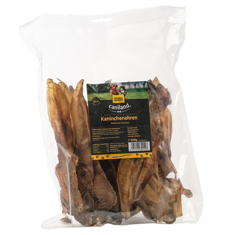 Caniland Dried Rabbit Ears Pet Supplies