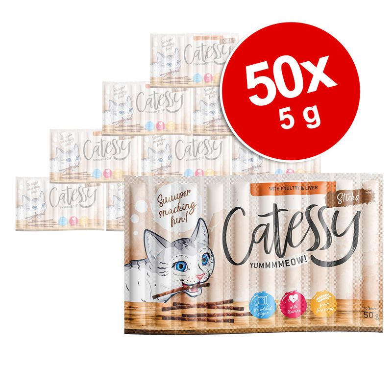 Catessy Sticks Saver Pack 50 x 5g Pet Supplies