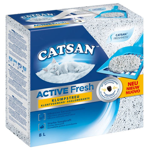 Catsan Active Fresh Clumping Litter Pet Supplies