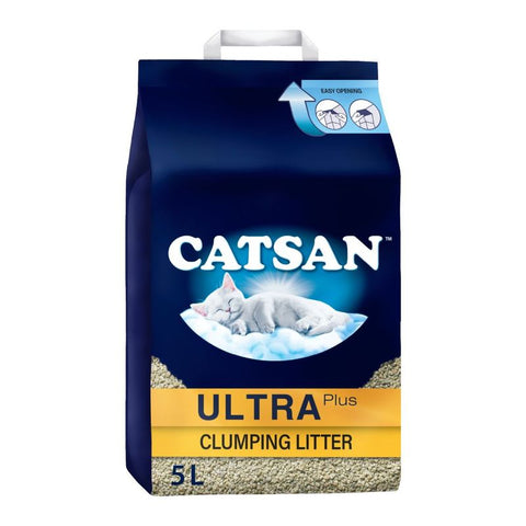 Catsan Ultra Plus Clumping Cat Litter Pet Supplies