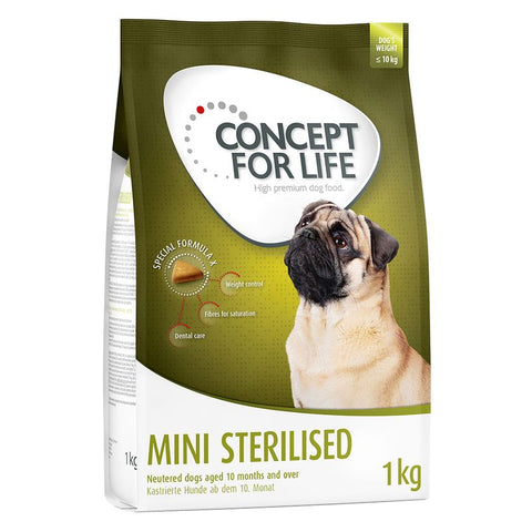 Concept for Life Mini Sterilised Pet Supplies