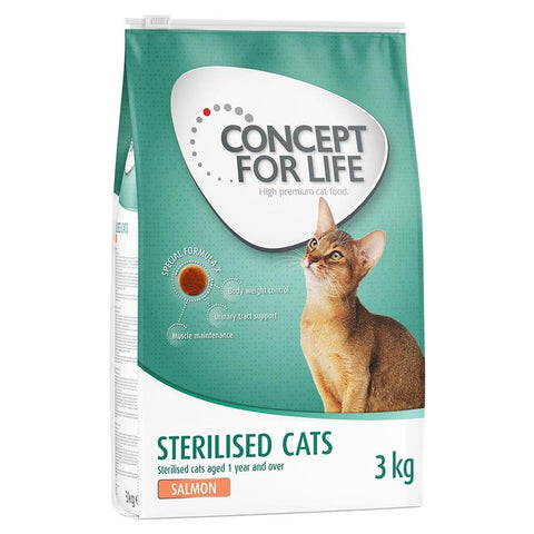 Concept for Life Sterilised Cats - Salmon Pet Supplies