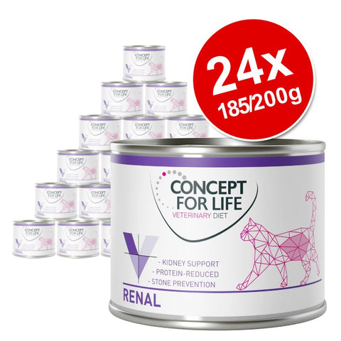 Concept for Life Veterinary Diet Saver Pack 24 x 185g/200g Pet Supplies