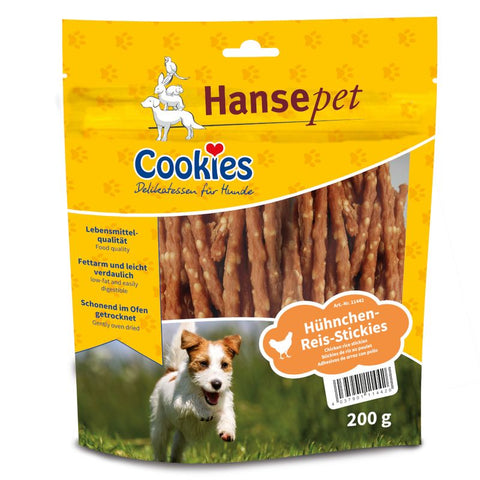 Cookie's Delicatessen Chicken and Rice Stickies Pet Supplies