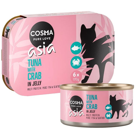 Cosma Asia in Jelly 6 x 170g Pet Supplies