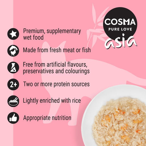 Cosma Asia in Jelly Saver Pack 24 x 170g Pet Supplies