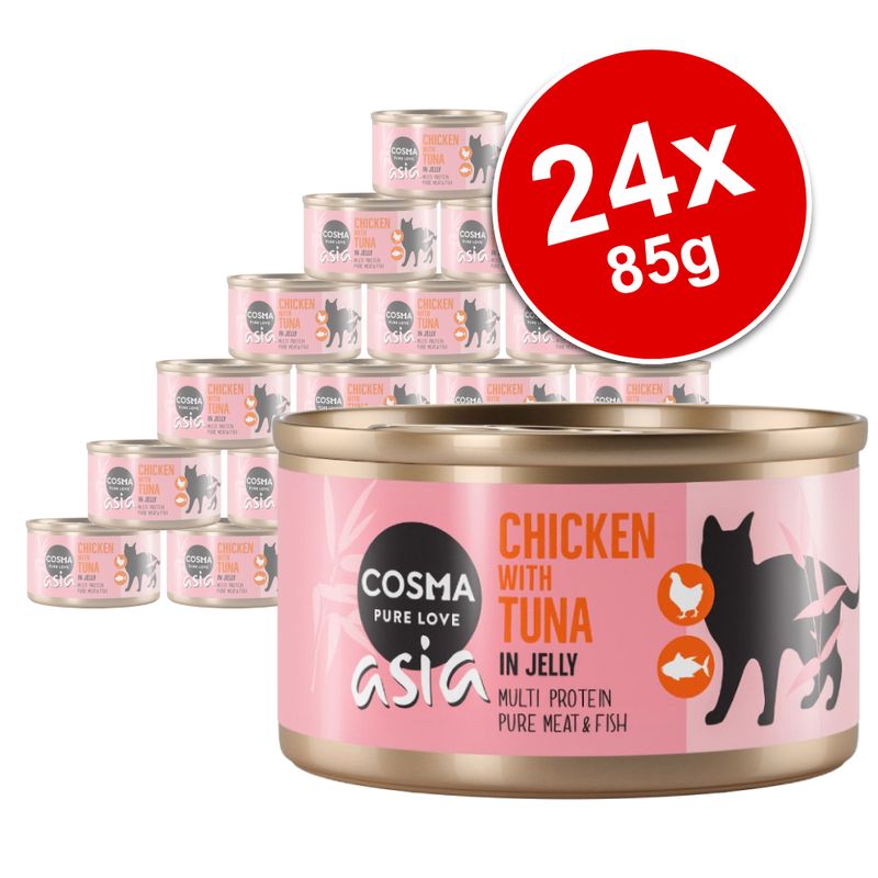 Cosma Asia in Jelly Saver Pack 24 x 85g Pet Supplies