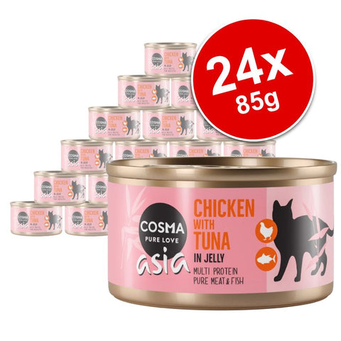 Cosma Asia in Jelly Saver Pack 24 x 85g Pet Supplies