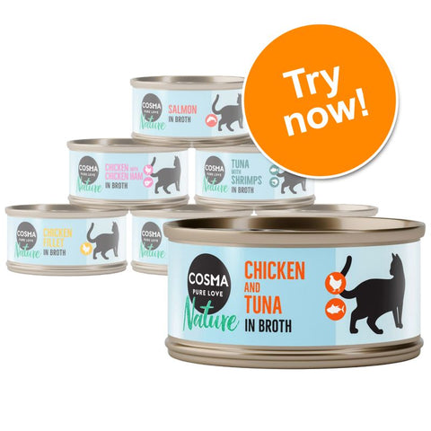 Cosma Nature Mixed Trial Pack Pet Supplies