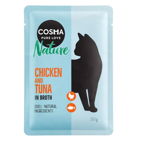 Cosma Nature Pouches 6 x 50g Pet Supplies