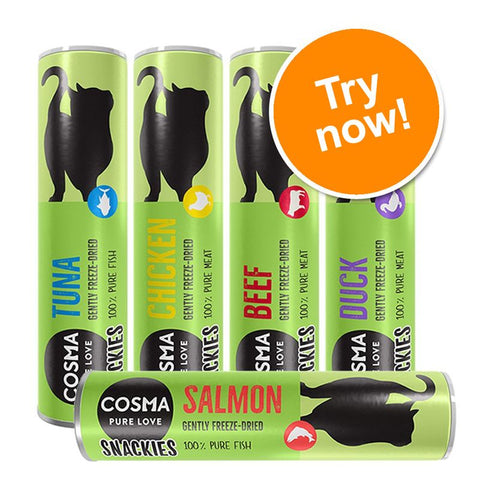 Cosma Snackies Mixed Trial Packs Pet Supplies