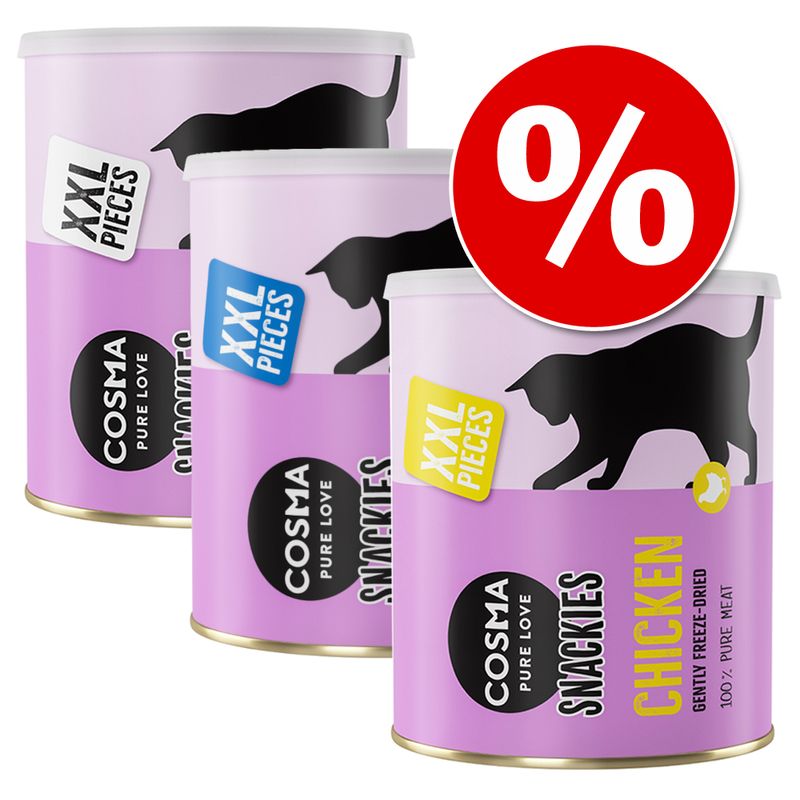 Cosma Snackies XXL Maxi Tube Saver Pack Pet Supplies