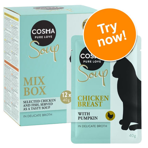 Cosma Soup Mixed Trial Packs Pet Supplies