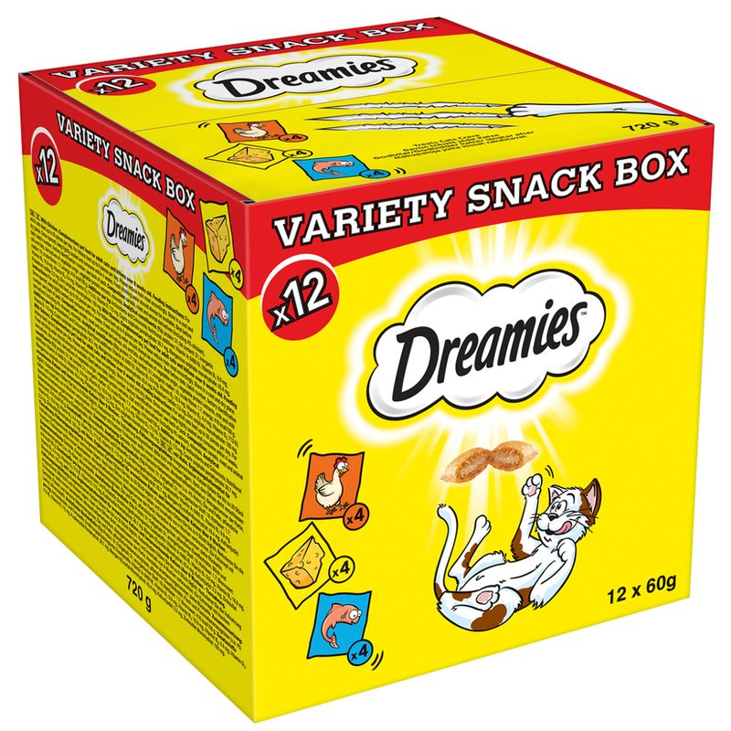 Dreamies Variety Snack Box Pet Supplies