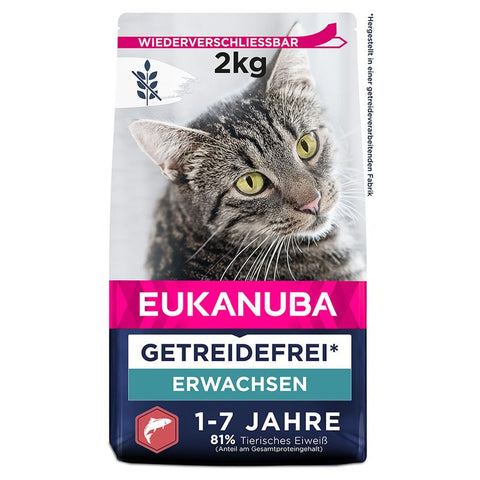 Eukanuba Adult Grain-Free Rich in Salmon Pet Supplies