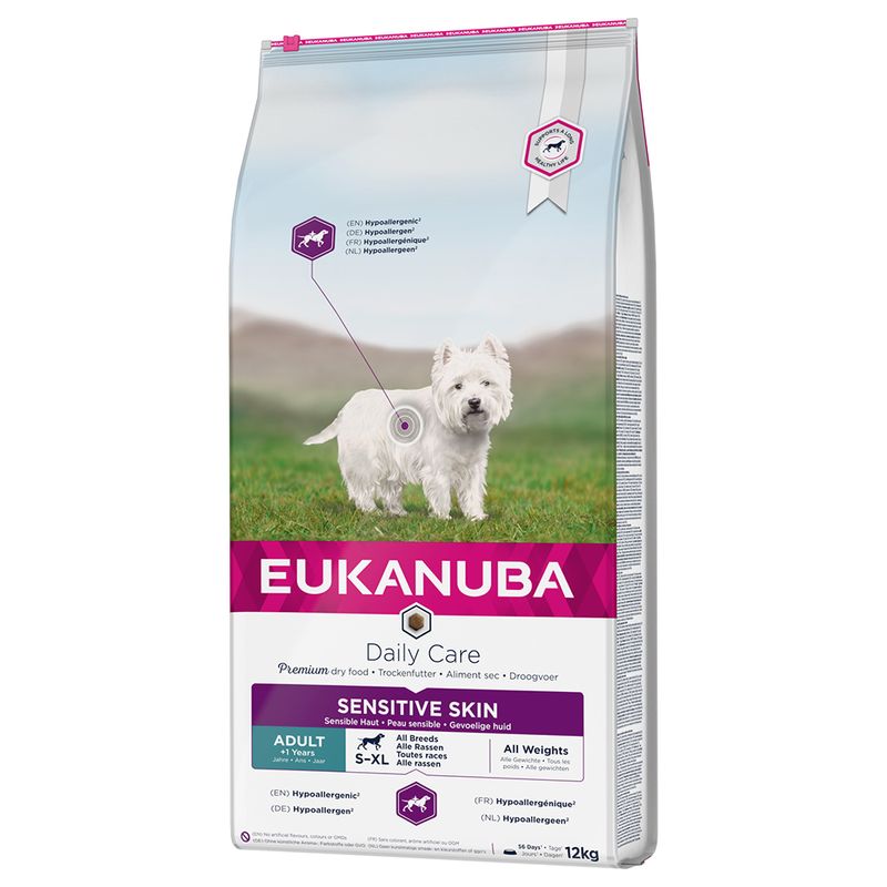 Eukanuba Daily Care Adult Sensitive Skin Pet Supplies